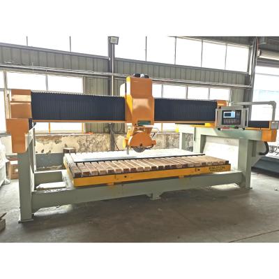 China Building material stores sell better 5 aixs stone cutting machine bridge saw granite cutting machines granite stone stone marble for sale