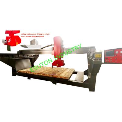 China Building Material Shops 4 Axis Laser Stone Cutting Machine Stone Bridge Saw Automatic Bridge Marble Cutting Machine Granite Stone Cutter for sale