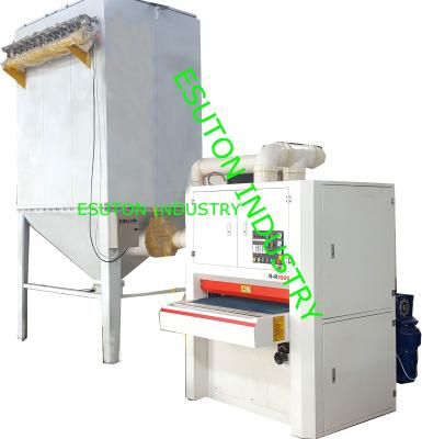 China Building Material Stores Dust Gather Machine Corian Stone Solid Outdoor Stone Calibrating Sanding Calibrating Machine for sale