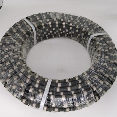 China Quick Cut Diamond Sharp Rubber Wire Saw For Granite Or Marble Stone Quarry for sale