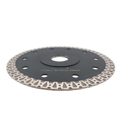 China China Tile 125mm Hot Sale Factory Price Thin Continuous Circular Saw Blade For Ceramic Tile Porcelain Marble Cutter Blade for sale