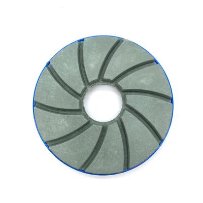 China For Slab Edge Polishing 5 Inch Resin Edge Polisher Stone Granite Marble Worktop Chamfering Buffing Wheel for sale