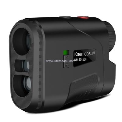 China Kaemeasu Wiederaufladbare Golf-Rangefinder Entfernung Geschwindigkeitsmessung Flaggenstange Sperre Golf-Rangefinder D450 zu verkaufen