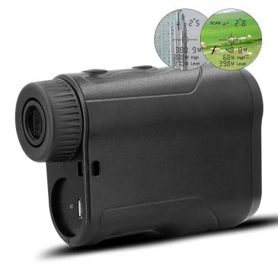 Cina OEM Good Quality Laser Rangefinder ricaricabile 450 Meter Digital Laser Rangefinder caccia/golf/sport/ingegnere in vendita