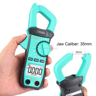 China Portable Digital Multimeter With Voltage Detector And Clamp Measuring Resistance Range 600Ω/6kΩ/60kΩ/600kΩ/6MΩ/40MΩ for sale