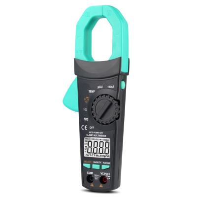 China ABS electric Parts 300g Digital AC DC Clamp Meter Auto Range Multimeter True Rms Ncv Ammeter for sale