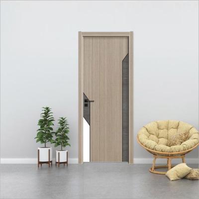 China New Modern Design Customized Acoustic Smoke Proof Soundproof Apartment Hotel Doors Security Sound Proof Door for sale