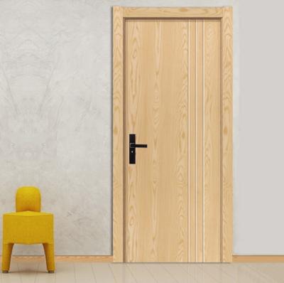 China Best China Modern Solid Teak Wood Doors Price Customized Residential Interior Sound Proof Solid Wood Door Swing Casement Pull And Push for sale