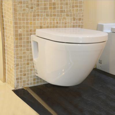 China Double-flow Chinese Manufacturer European Tankless Ceramic Ware Sanitary Wall Hung Toilet Bidet Wall Mounted for sale