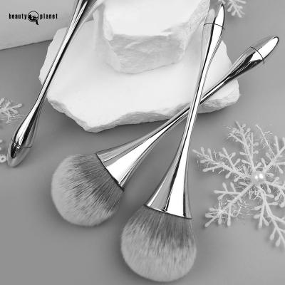 China Face BEAUTY PLANET Used Makeup And Tools Powder Brush Simple Cosmetic Small Size Big Makeup Brush Blusher Powder Brush for sale