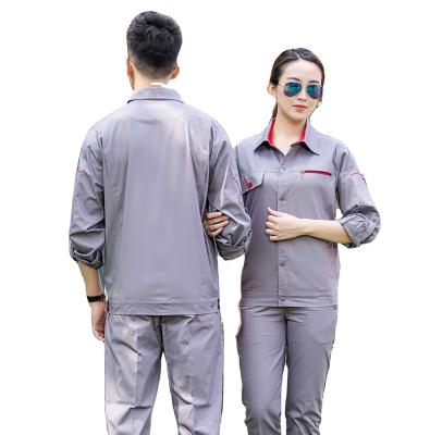 China Factory Direct 100% Cotton Working Clothes Breathable European Workwear Long Sleeve Working Jacket for sale