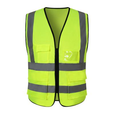 China Factory price anti-pilling reflective vest safety vest motorcycle_reflective_vest for sale