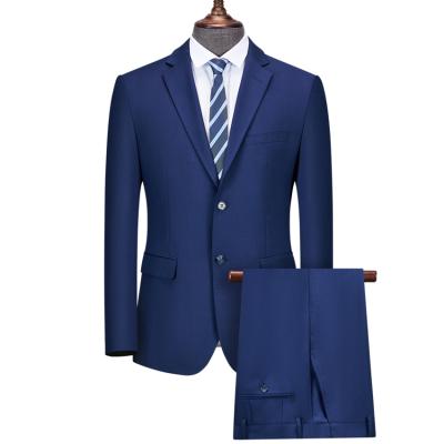 China 30% High Quality Anti-Shrink Wool 60%Polyester 10%Viscose Suit Men's Formal Suit 30% Wool Cloth Mens Suit for sale