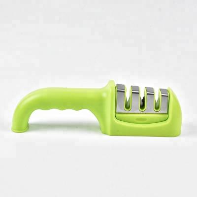 China Sustainable Essential Kitchen PP Green / Gray / Black Knife Sharpeners for sale