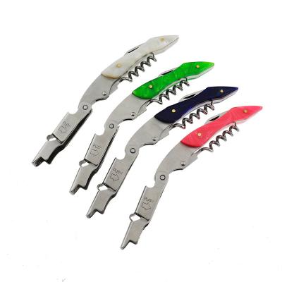 China Other Custom Logo Corkscrew Foil Cutter Wine Beer Bottle Opener Main Head Bottle Opener for sale