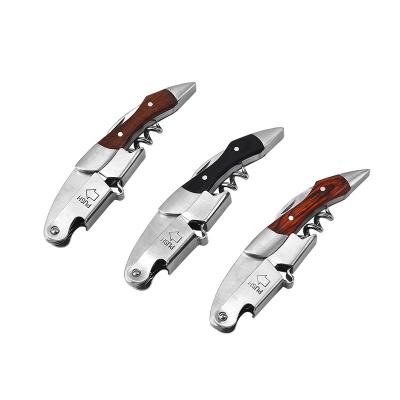 China The Other Main Wine Corkscrew Custom Logo Professional Corkscrew Foil Cutter Wine Bottle Opener for sale