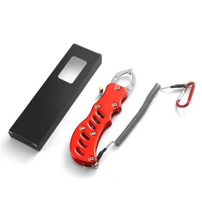 China High quality fishing pliers mini fish lip grabs pliers stainless steel lip holders factory direct sales outdoor fishing in many colors for sale