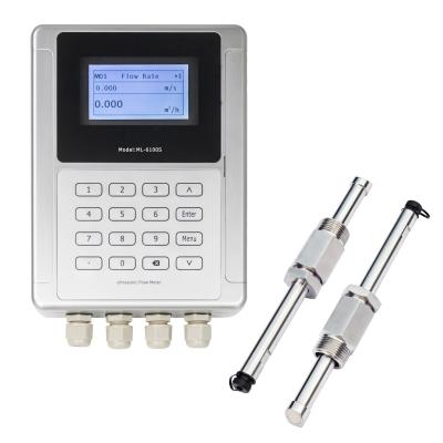 China IP68 Velocity 12m/S Insertion Type Ultrasonic Flow Meter for sale