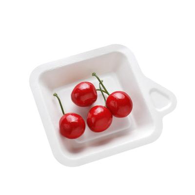 China Eco-friendly Disposable Hot Biodegradable Disposable Biodegradable Biodegradable Bagasse Food Grade Selling Amazon Dishes Japanese Side Sauce Dish for sale