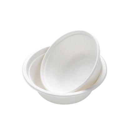 China Eco-friendly Disposable Biodegradable Cutlery Containers Disposable Biodegradable Meal Prep Bagasse Sugarcane Bowl Meal Disposable Paper Bowl for sale