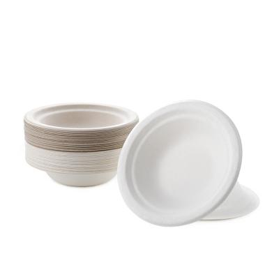 China 12 Ounce Disposable Biodegradable Compostment Rolls Disposable Takeout Box Meal Takeout Soup Bowl for sale