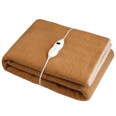 China Anti Dust Mites CE GS Certified Custom Logo Single Size Electric Blanket for sale