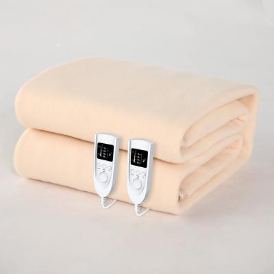 China Household Winter Double 220v Warm Control Electric Heating Blanket Heated for sale