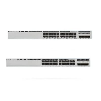 China Original 24 Port 4x1G Network Equipment Switch 9300L Series Fixed Essential Uplinks PoE+ Network Switch C9300L-24P-4G-E for sale