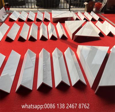 China Modern marble stair by processing company for good stair marble case and cheap marble risers for sale