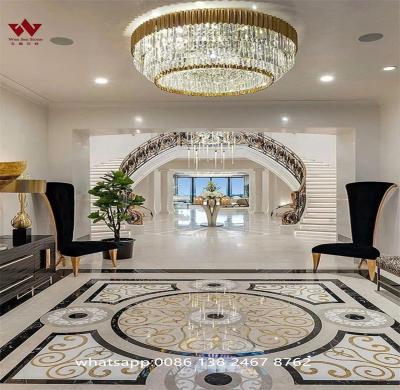 China Good quality modern marble tiles for villa and department stone decoration interior for sale