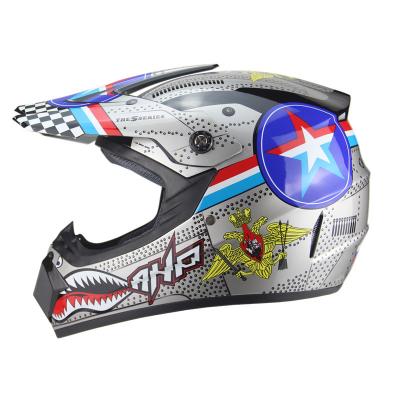 China Off-road Bike Helmets Wholesale Full-Face Off Road offroad Full Face Unisex ABS Colorful Motorcycle Dirt Pit Bike Supermoto Helmet Helmets Accessories for sale