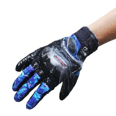 China Comfortable Anti Slip Gloves High Quality Cycling Gloves Warm Camouflage Wear Resistant Winter Waterproof Racing Driver Gloves for sale