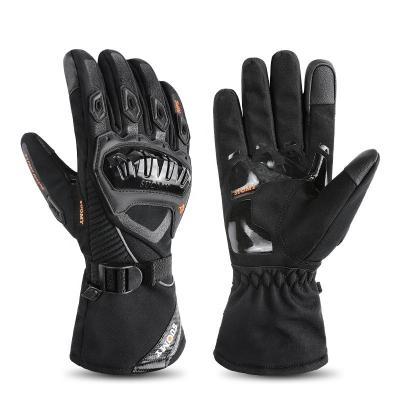 China Comfortable Anti Slip Gloves New Promotion Off-road Riding Thickened Warm Windproof Waterproof Motorcycle Gloves for Winter for sale