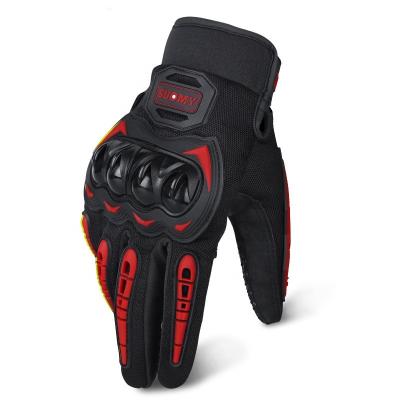 China Comfortable Anti Slip Gloves Men's New Full-finger Hard Shell Anti-fall Touch Screen Breathable Off-road Summer Motorcycle Gloves for sale