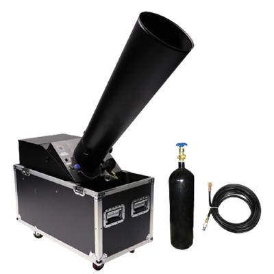 China Electric Control Mini Confetti Machine Wedding Party Stage Confetti Fan Cannon Machine HS-A02 for sale