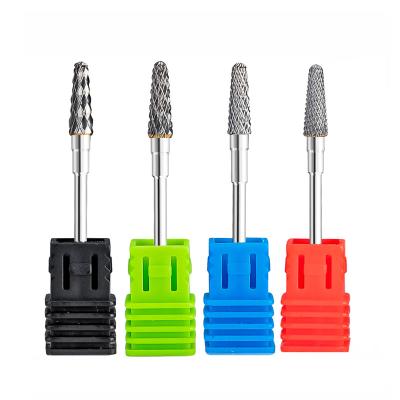 China Nail Drill Top Shape To Mini Nail Drill Diamond Bit Dia Manicure And Pedicure Set Standard For Manicure Pedicure Tools for sale