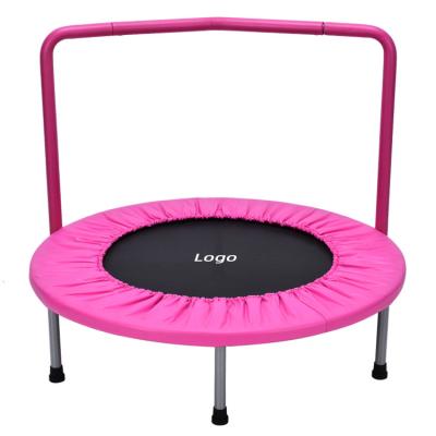 China Custom Non-Slip Home Gym Indoor Gym Small Workout Exercise Trampoline Trampoline Fitness For Adults Kids for sale