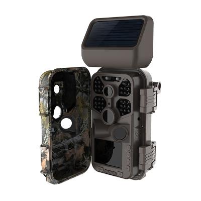 China Weather-Resistant 24Mp 4K 1080P Wifi Night Vision Infrared Hunting Camera Hunting Cameras With Long Standby Solar Panel for sale