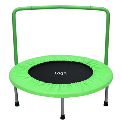 China Factory Price Non-slip Muti-color Indoor Kid Around Mini Jump Trampolim Fitness Trampoline For Kids With Handle for sale