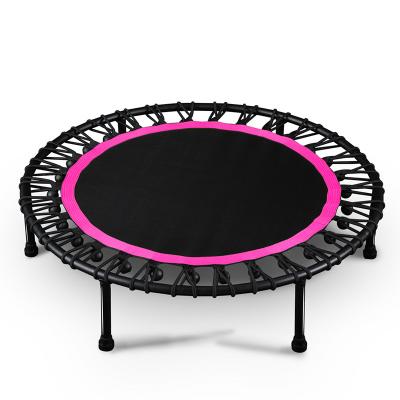 China Amazon Non-slip Hot Selling 101*101*27cm Mini Sports Trampoline Fitness Indoor Trampolines For Adult Kids Exercise for sale