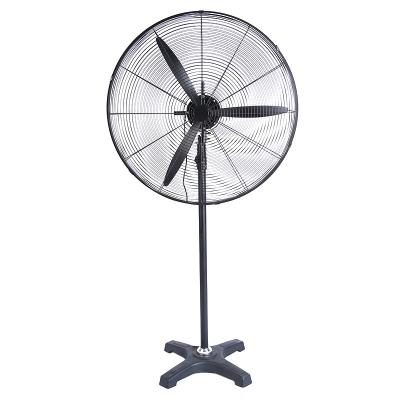 China Modern Changrui 3 Blades Industrial Oscillating Metal Stand Pedestal Premade Volume Fans for sale