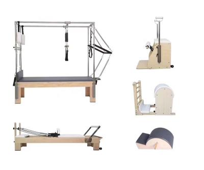 China High Quality Fitness Center With Low Price Folding Pilates Reformer Machine Cheap Aluminum Reformer Pilates Equipment for sale