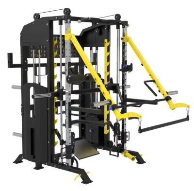 China COMMERCIAL USE MULTI SMITH FUNCTION For Gym Fitness Equipment And Equipment Multi Smith Machine Power Rack for sale