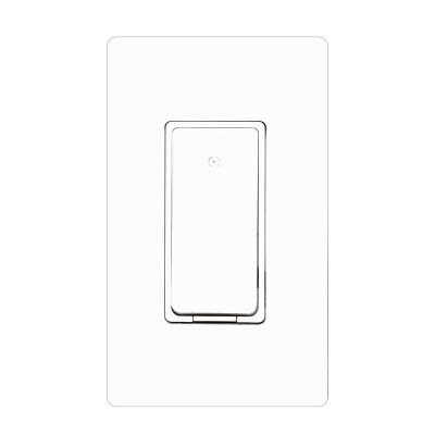 China Smart Lamp Switch Single Pole In-Wall Wi-Fi Smart Lamp Switch 13*8*6.2 for sale