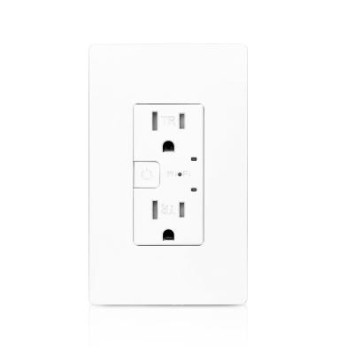 China Smart Wall Socket , Smart WiFi Outlet 13*8*6.2 for sale