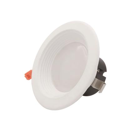 China Modern 4 Inch LED Recessed Downlight Bulkhead Trim Dimmable 3000K Warm White, 600 LM for sale