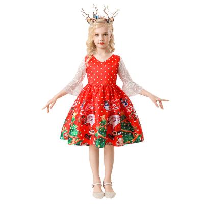 China Best Selling Princess Dress For Girl Costume Skirt Ball Gown Breathable Dress For Christmas for sale