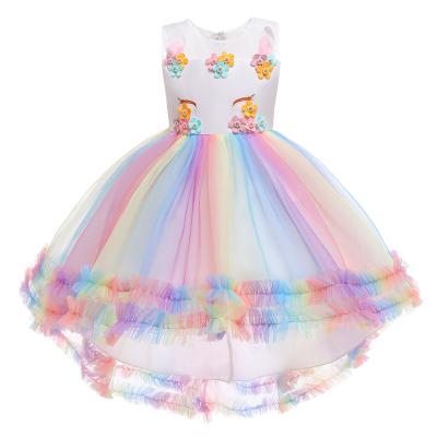 China New Style Cotton Breathable Girl Dresses Birthday Elegant Cute Elegant Us 2 Years Baby Party Wear Dress for sale