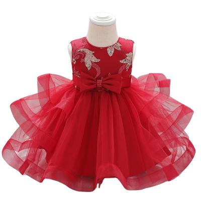 China China Factory Breathable Wedding Formal Clothes For Toddler Girls Tutu Dress Multilayer Flower for sale