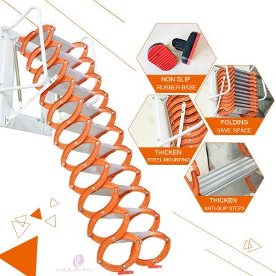 China Aluminum Modern Scissor Attic Ladder for sale